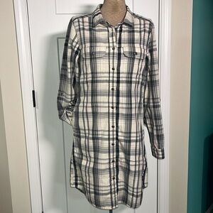 The North Face Women’s Plaid Shirt Dress Size S